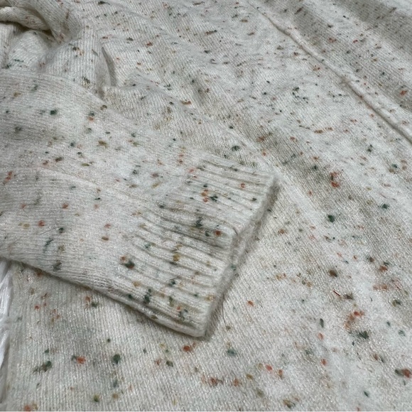 Margeaux & Ellie Speckled Rainbow Open Front Cardigan Size Medium - Picture 8 of 11